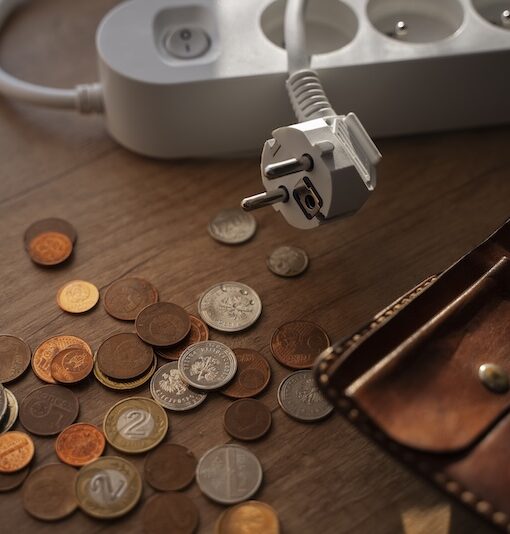 Pengar, plånbok och uttag - elmarknaden